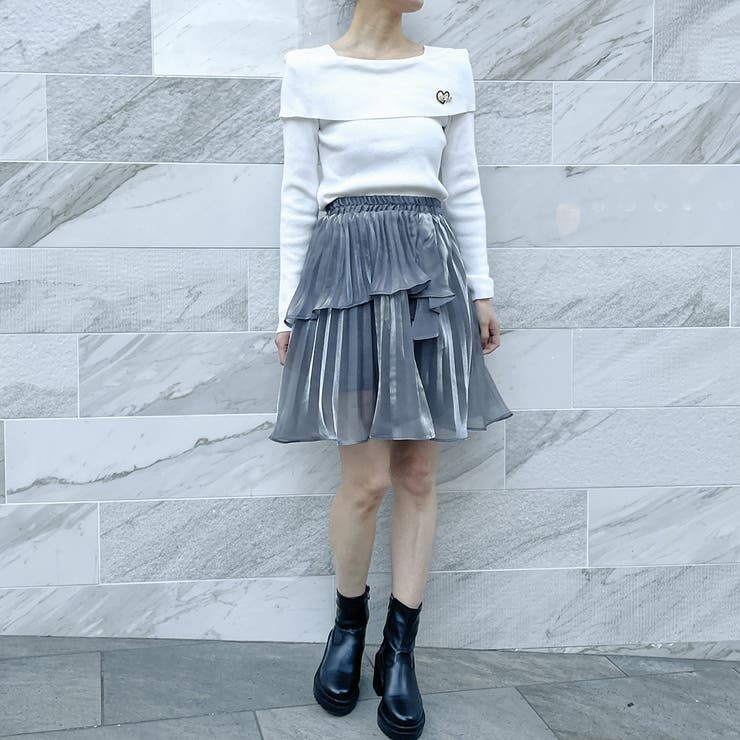 ブローチ付きオフショルプルオーバー | GORGE  | 詳細画像7 