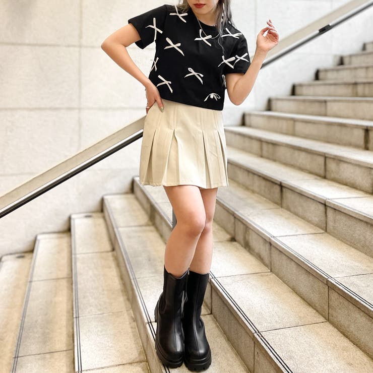 リボン付きＴシャツ | GORGE  | 詳細画像8 