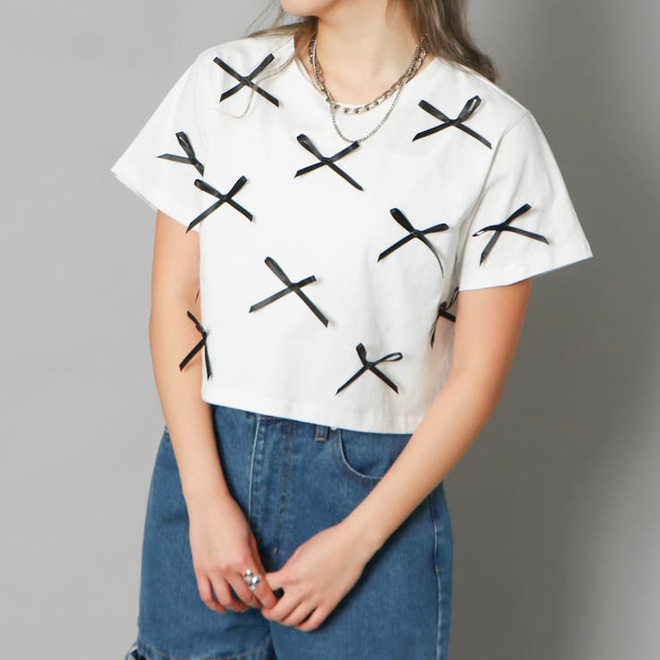 リボン付きＴシャツ | GORGE  | 詳細画像6 