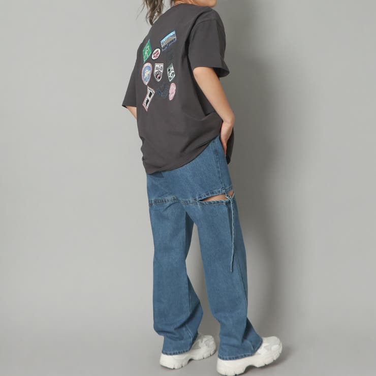 ブリッジワッペン刺しゅうＴシャツ | GORGE  | 詳細画像15 