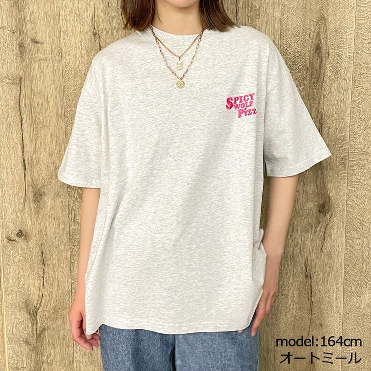 オートミール | ウルフピザＴシャツ | GORGE 