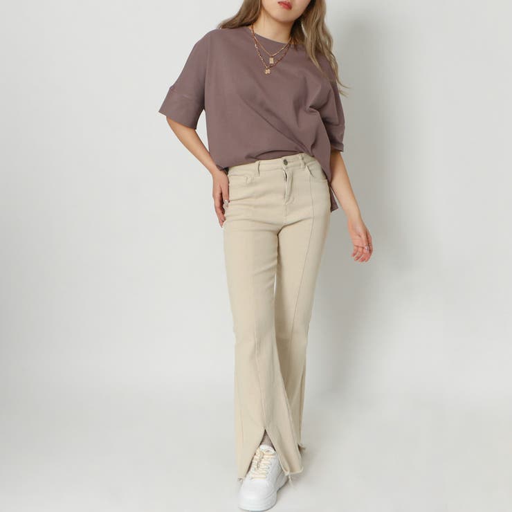 ドルマンオーバーコットンＴシャツ | GORGE  | 詳細画像18 