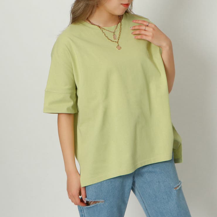 ドルマンオーバーコットンＴシャツ | GORGE  | 詳細画像21 