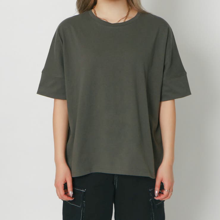 ドルマンオーバーコットンＴシャツ | GORGE  | 詳細画像2 