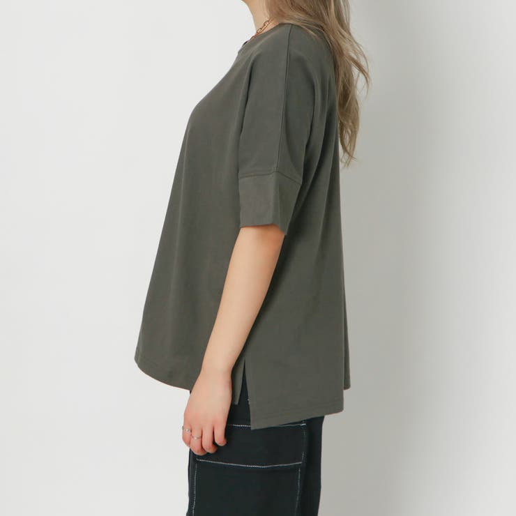 ドルマンオーバーコットンＴシャツ | GORGE  | 詳細画像3 