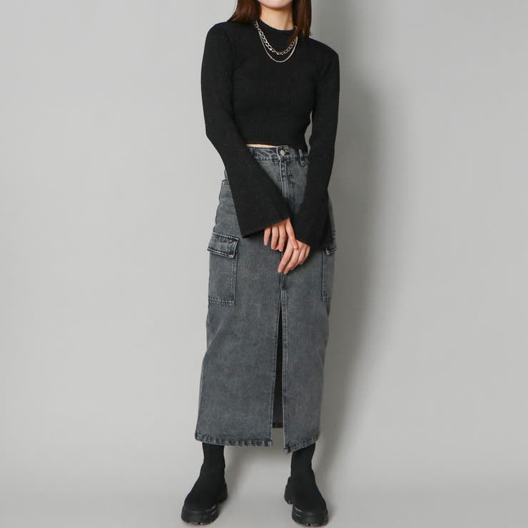 メタリックフレア袖ニット | GORGE  | 詳細画像12 