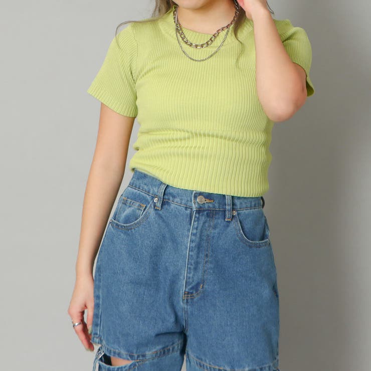 スコーメン半袖ニット | GORGE  | 詳細画像6 