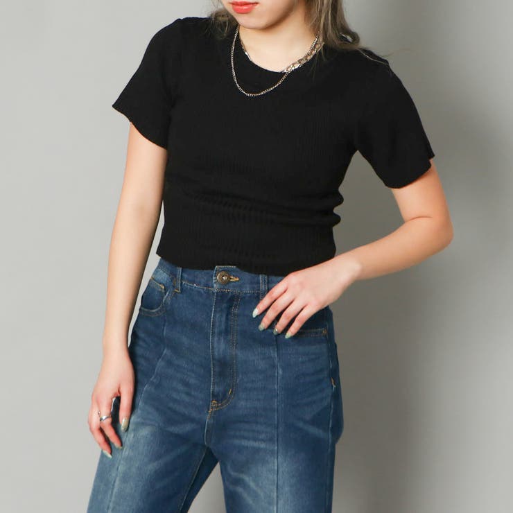 スコーメン半袖ニット | GORGE  | 詳細画像7 