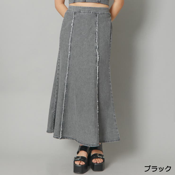 ブラック | デニムスカート | GORGE 
