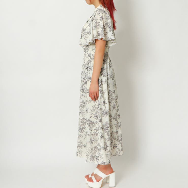 GIUNON（ジウノン）の「pin tuck frill dress / ピンタック