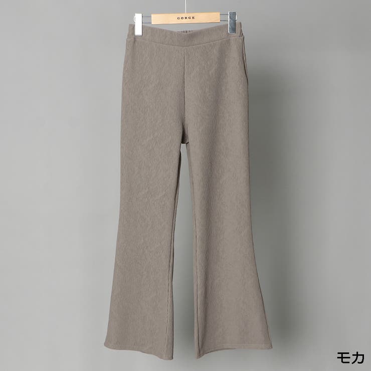 サイドラインストレッチフレアパンツ 女性 レディース[品番