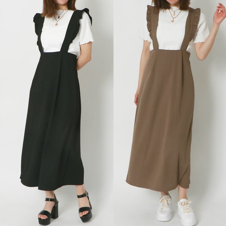 フリルジャンパースカートセット[品番：GORW0008754]｜GORGE （ゴージ）のレディースファッション通販｜SHOPLIST（ショップリスト）