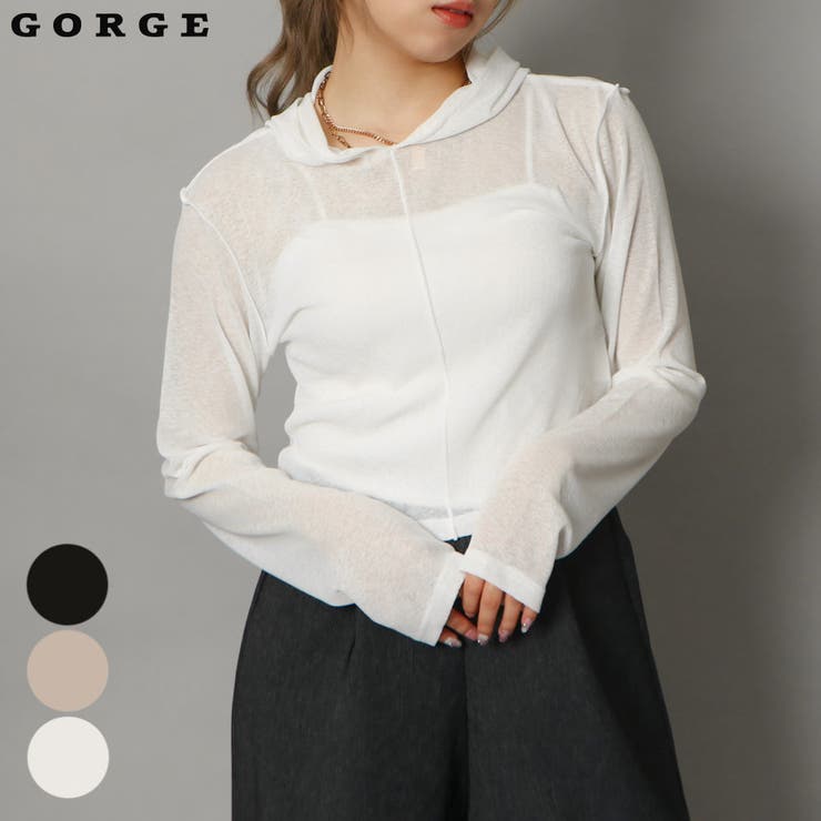 BEIGE, ベイジ　GAURA シアーパーカーブルゾン　2 BEIGE, ベイジ GAURA シアーパーカーブルゾン 2 ジャケット