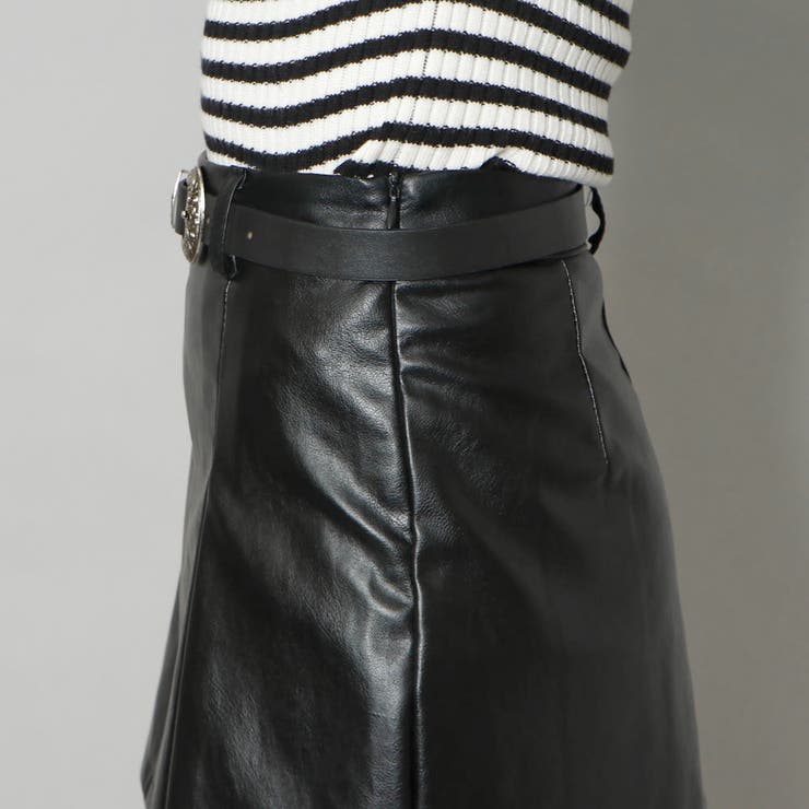 ベルト付きＢＯＸプリーツスカート | GORGE  | 詳細画像6 