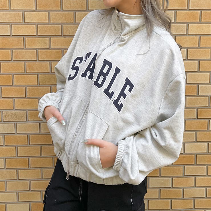 フルＺｉｐスタンドロゴカーディガン | GORGE  | 詳細画像13 