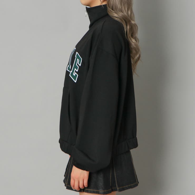 フルＺｉｐスタンドロゴカーディガン | GORGE  | 詳細画像3 