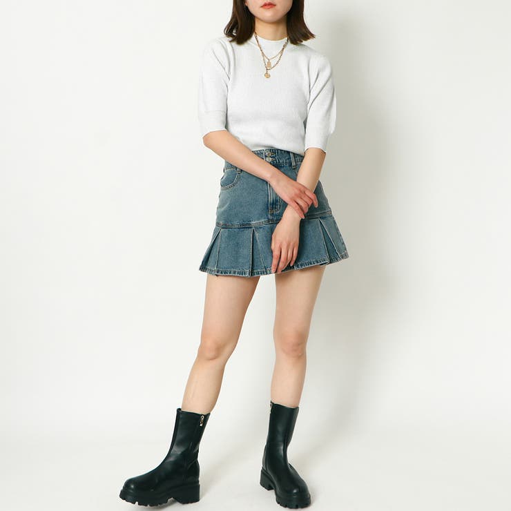 半袖ラメニット | GORGE  | 詳細画像9 