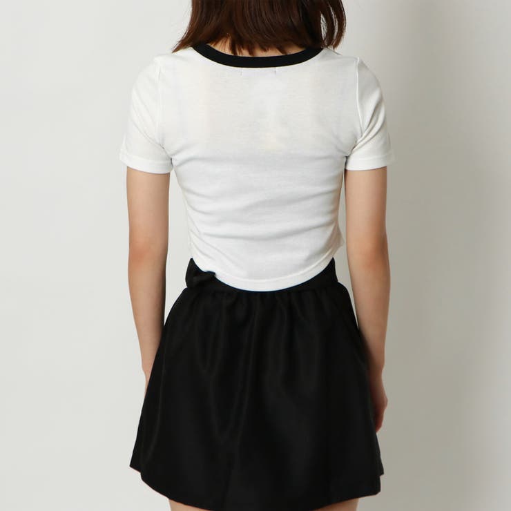 配色刺しゅうＴシャツ | GORGE  | 詳細画像4 