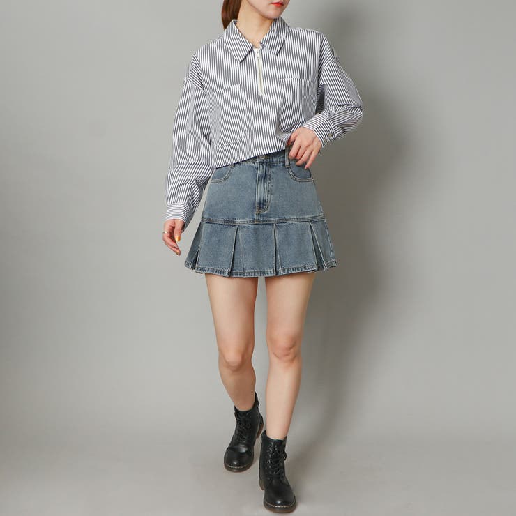 ハーフＺＩＰ短丈シャツ | GORGE  | 詳細画像11 