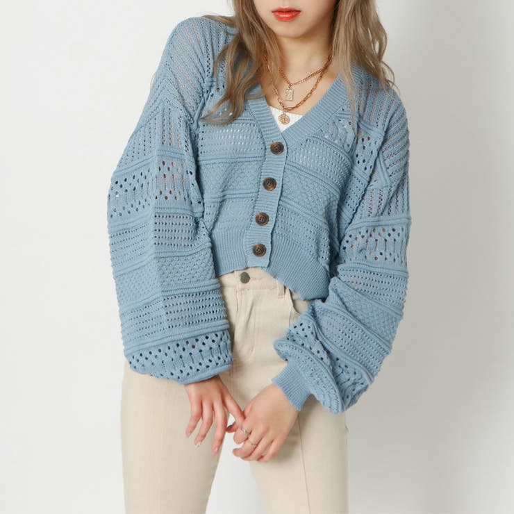イタリア　トランジット　麻ニットカーディガン 50%OFF! 綿麻ニットカーディガン ELLIFE ONLINE SHOP