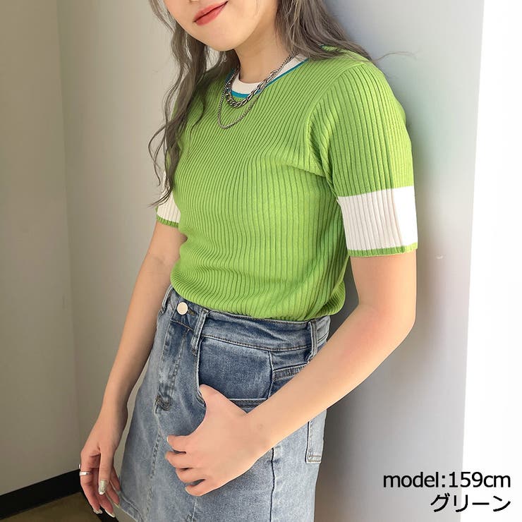 PLATEAU STUDIO 半袖ニット 0519ニットシャツ size2 0519ニットシャツ - PLATEAU STUDIO | 60% - アジアファッション通販