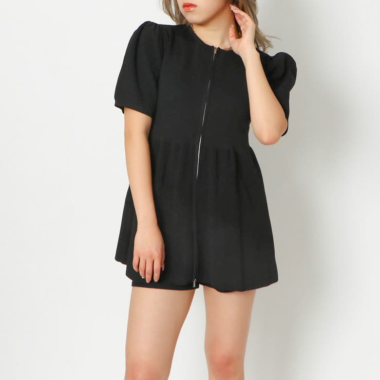 Ｗ ＺＩＰフレアチュニック | GORGE  | 詳細画像10 