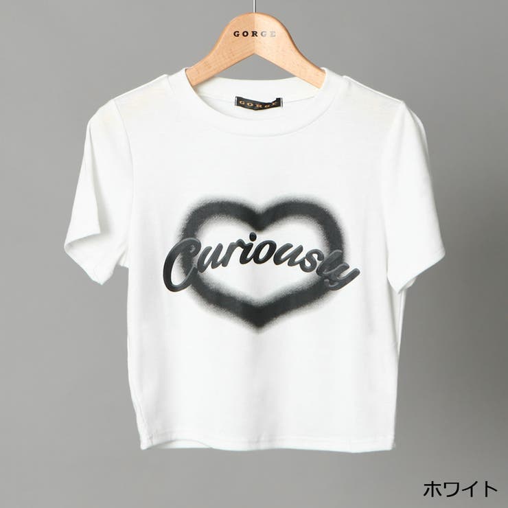 ハートロゴクロップドTシャツ[品番：GORW0008657]｜GORGE