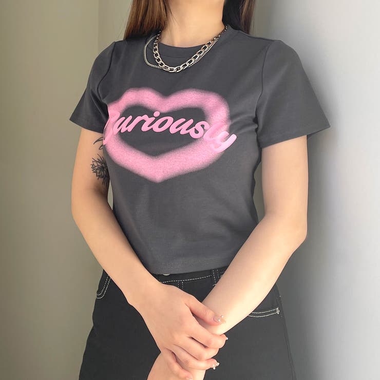 ハートロゴクロップドＴシャツ | GORGE  | 詳細画像5 