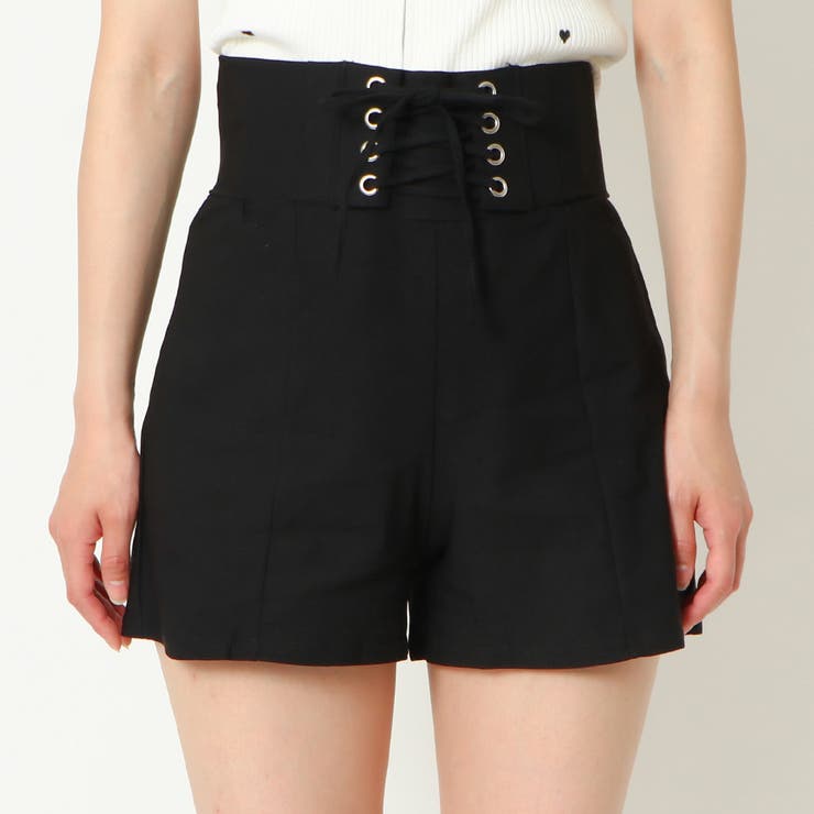 ご自宅用限定お買い得品 レースアップショートパンツ[品番：GORW0008845]｜GORGE パンツ