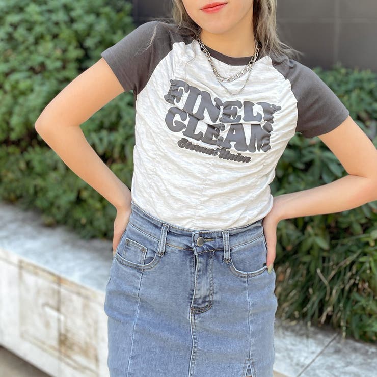 フロントシャーリングロゴＴシャツ | GORGE  | 詳細画像10 