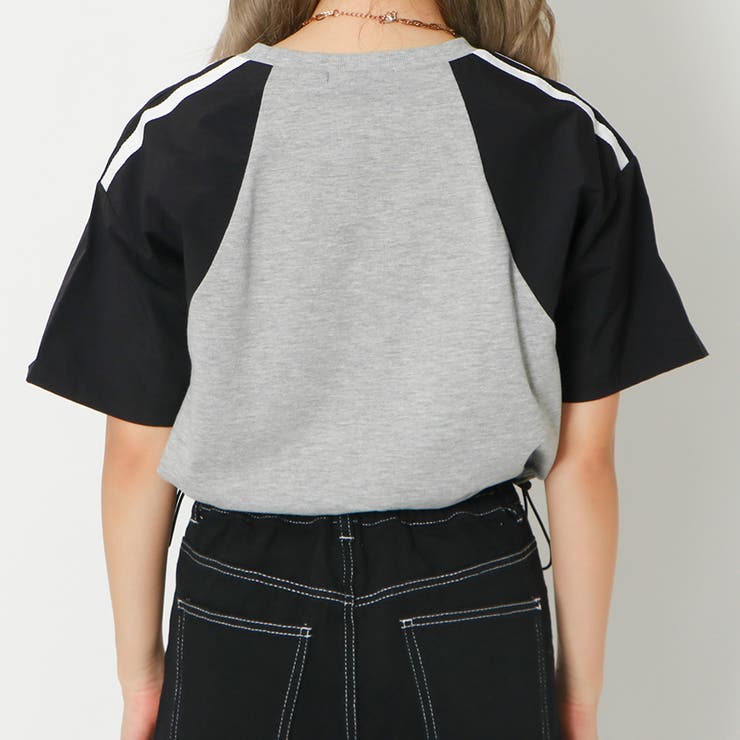 レディース 発泡プリント ラグランTシャツ | GORGE  | 詳細画像4 