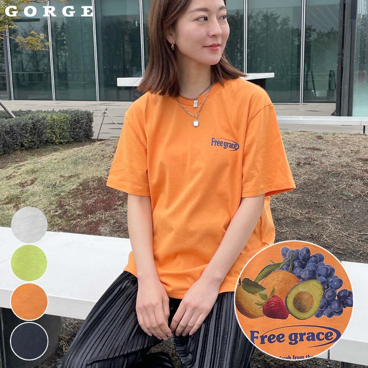 フルーツプリントTシャツ[品番：GORW0008795]｜GORGE （ゴージ