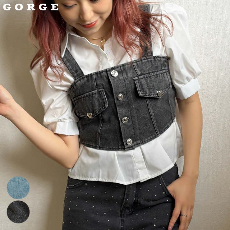 シャツビスチェSet[品番：GORW0008903]｜GORGE （ゴージ