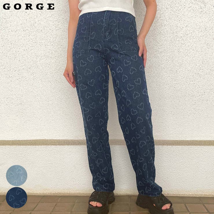 ハートデニムパンツ | GORGE  | 詳細画像1 