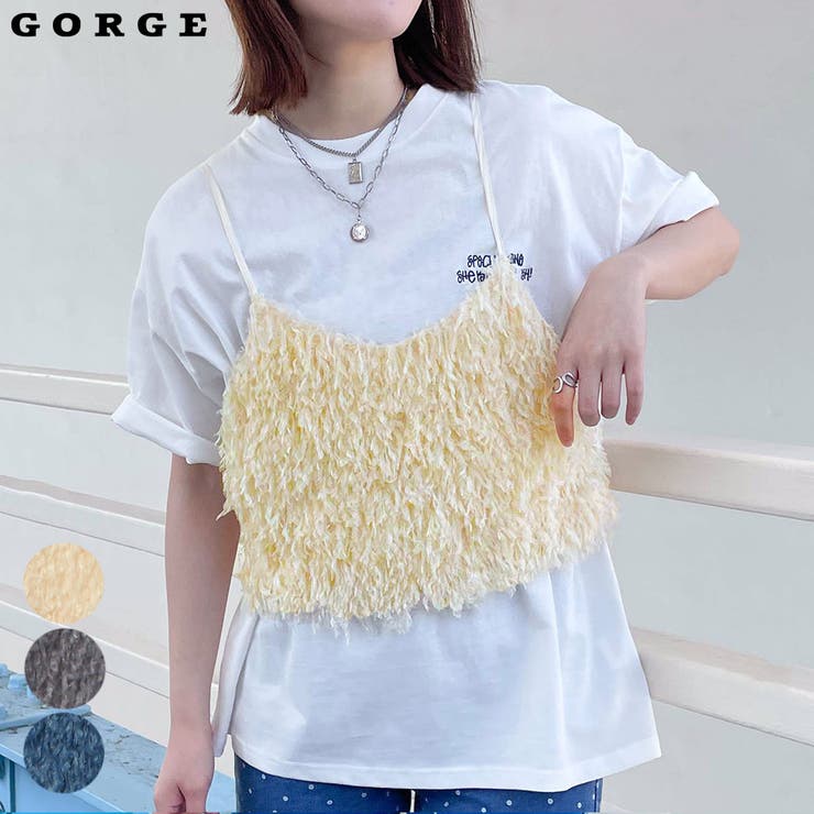 テープヤーンキャミ[品番：GORW0008989]｜GORGE （ゴージ）の