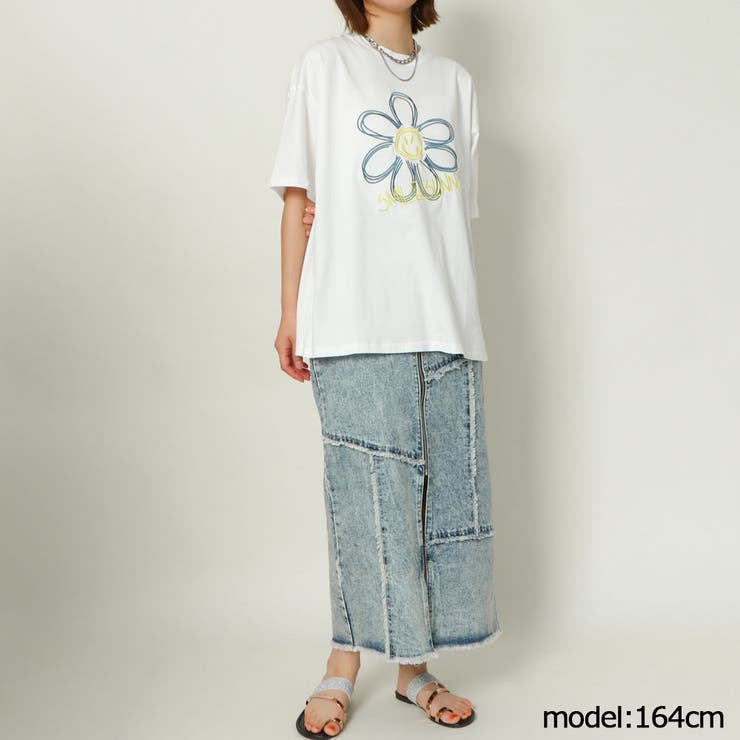 スマイルフラワー刺しゅうＴシャツ | GORGE  | 詳細画像11 