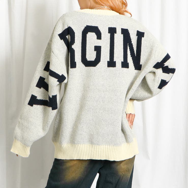 バックロゴバージニアニット[品番：GORW0009478]｜GORGE （ゴージ）の