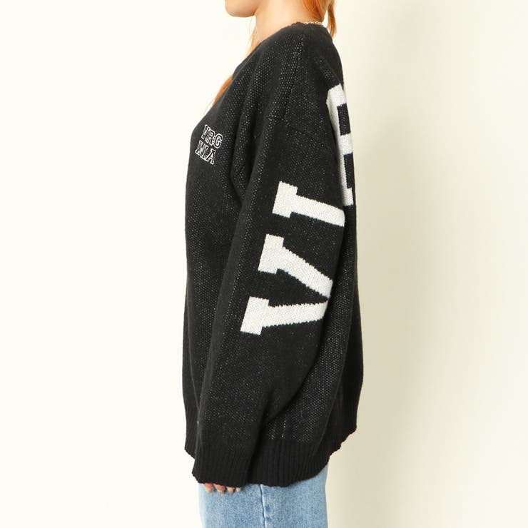 バックロゴバージニアニット | GORGE  | 詳細画像3 