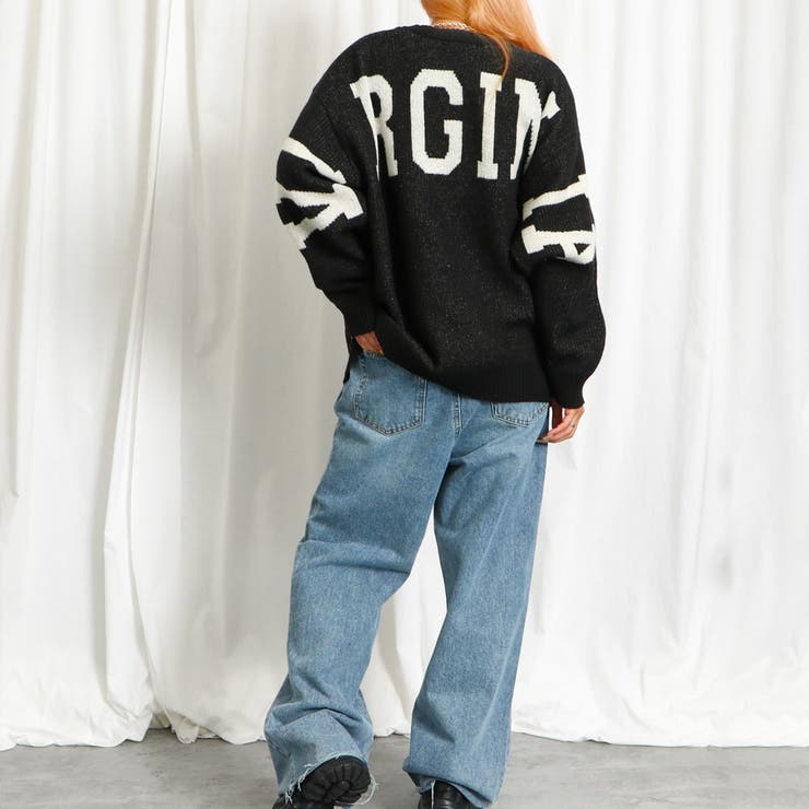 バックロゴバージニアニット[品番：GORW0009478]｜GORGE （ゴージ）の