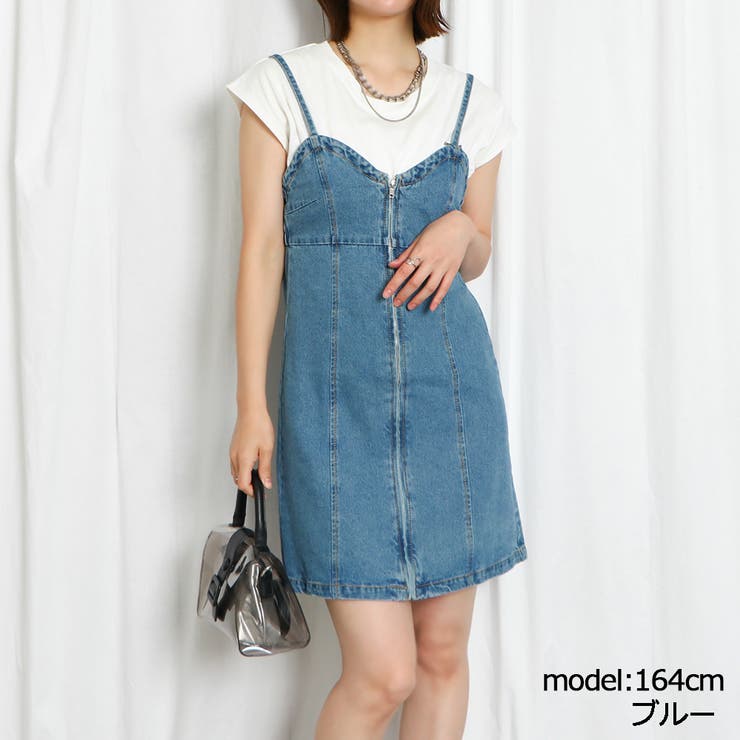 【Marine Serre】デッドストック デニム ミニワンピース All Over Moon denim minidress in blue - Marine Serre | Mytheresa
