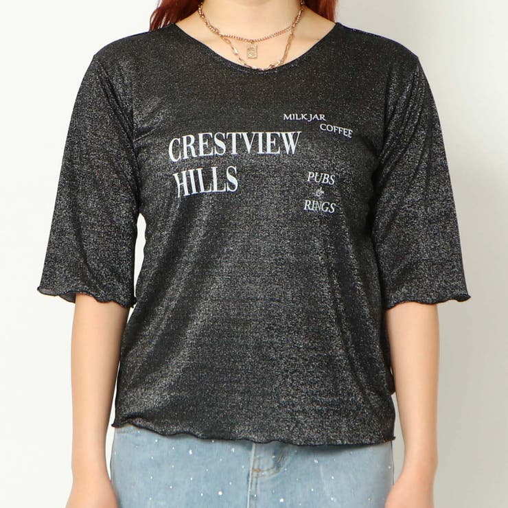 ラメシアーロゴトップス | GORGE  | 詳細画像5 