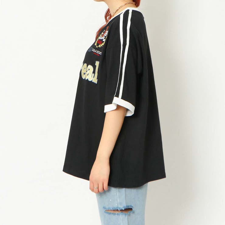 GIORGIO GRATI 売れ筋商品|||ジョルジオ グラティ Tシャツ トップス レディース Tops Black アクネストゥディオズ Acne Studios Acne Studios Tシャツ Face