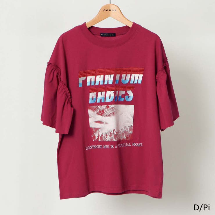 袖フリルTシャツ[品番：GORW0009040]｜GORGE （ゴージ）の