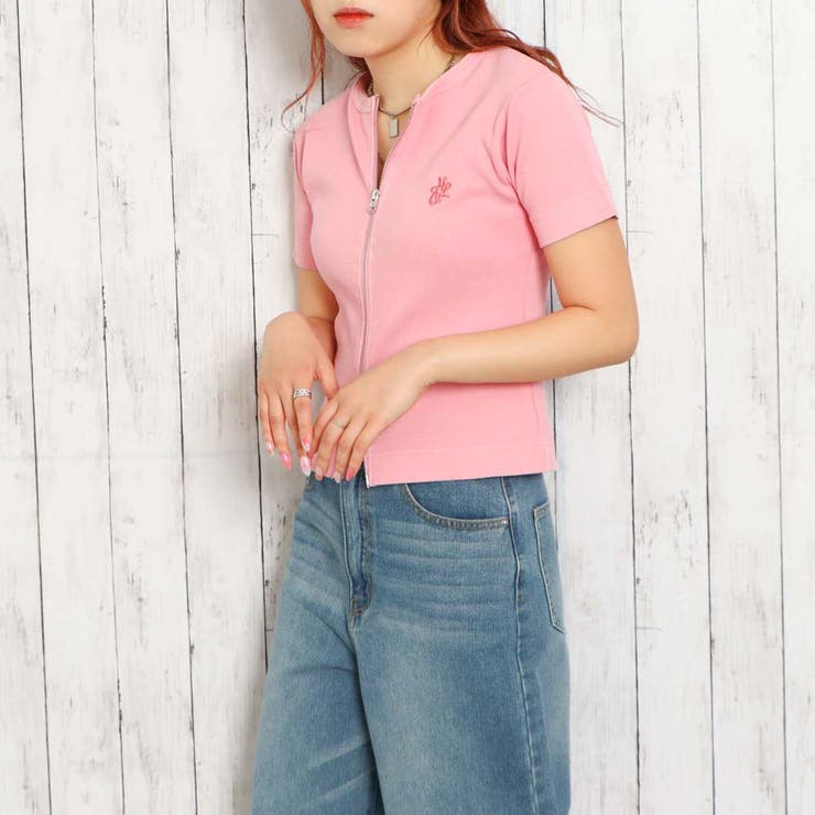 Ｗｚｉｐピグメントカーディガン | GORGE  | 詳細画像11 