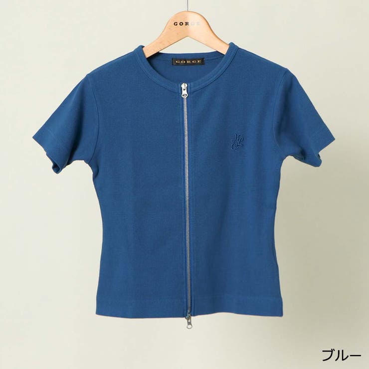 Ｗｚｉｐピグメントカーディガン | GORGE  | 詳細画像4 