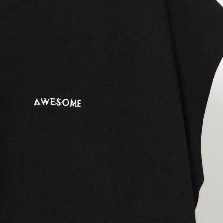 ノースリ刺しゅうコットンＴシャツ | GORGE  | 詳細画像8 