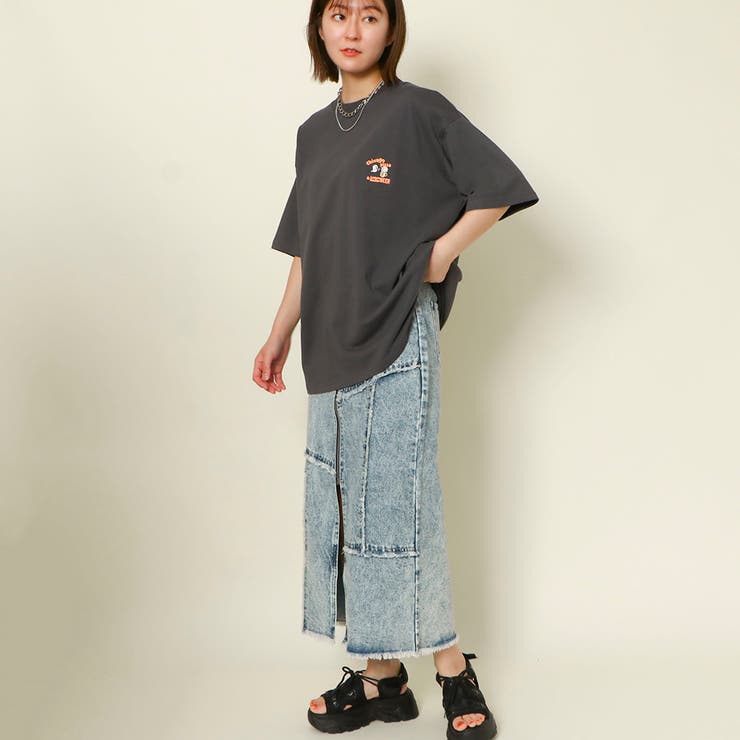 発泡ラメプリント Ｔシャツ | GORGE  | 詳細画像14 