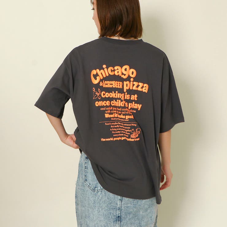 tシャツ ラメ Tシャツ レディース REDYAZEL｜ラメエンブレムTシャツ | Rakuten Fashion(楽天