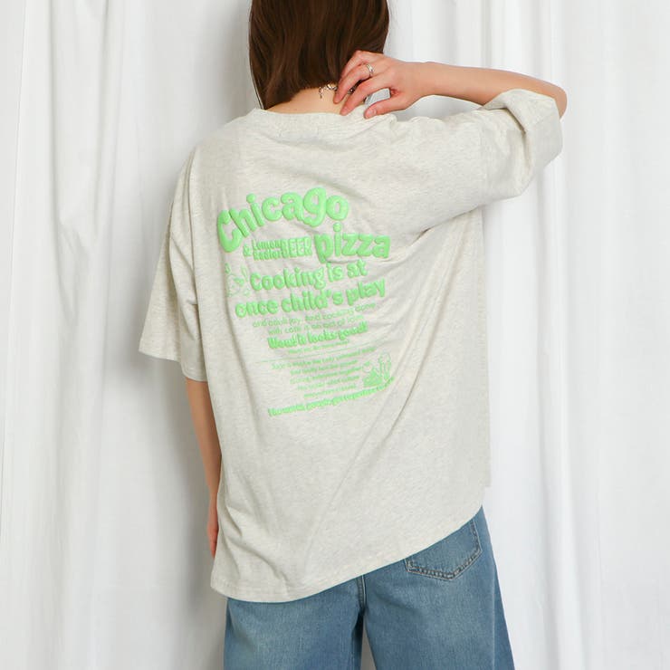 発泡ラメプリント Ｔシャツ | GORGE  | 詳細画像18 