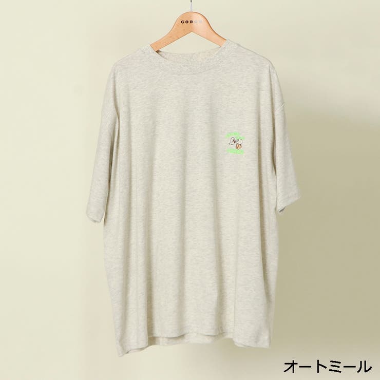 発泡ラメプリント Tシャツ[品番：GORW0009133]｜GORGE （ゴージ